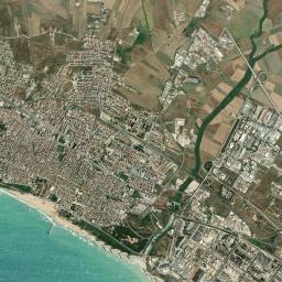 Gela High Resolution Satellite Map