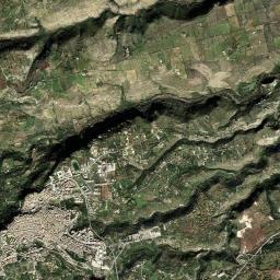 Palazzolo Acreide High Resolution Satellite Map