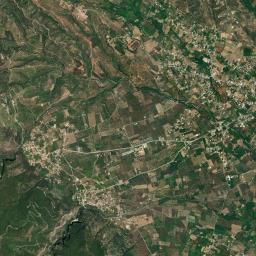 Magoúla High Resolution Satellite Map