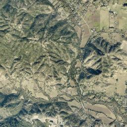 Aerial view of Morgan Hill Creeks