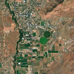 Kanab High Resolution Satellite Map