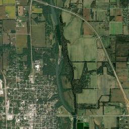 100-198 East 12th Street, Baxter Springs Satellite Map