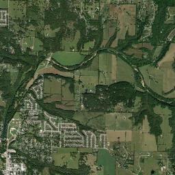 Ozark High Resolution Satellite Map