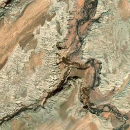 Aerial view of Chinle Wash