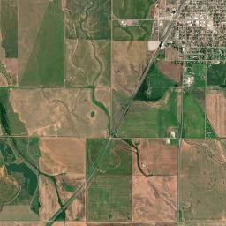 Kiowa High Resolution Satellite Map