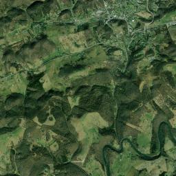 Honaker High Resolution Satellite Map