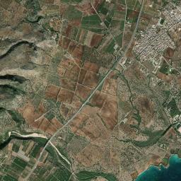 Cassibile High Resolution Satellite Map