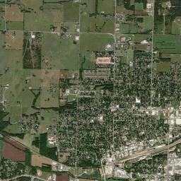 Monett High Resolution Satellite Map