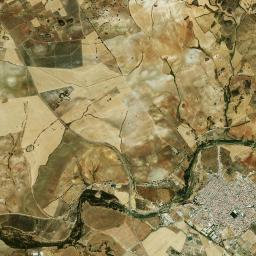 Puerto Serrano High Resolution Satellite Map