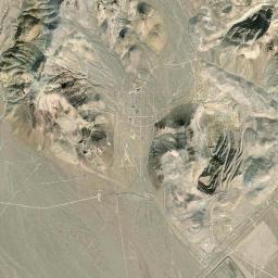Aerial view of Beatty