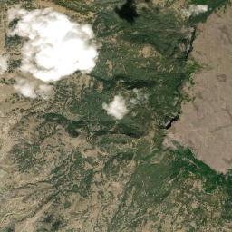 Aerial view of Sugarite Mine & coal fields