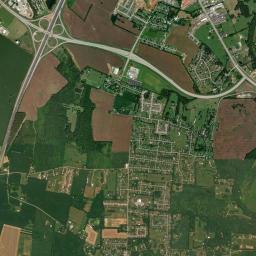 Plano High Resolution Satellite Map