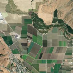 San Juan Bautista High Resolution Satellite Map