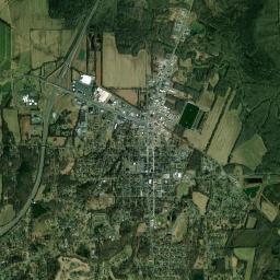 Benton High Resolution Satellite Map