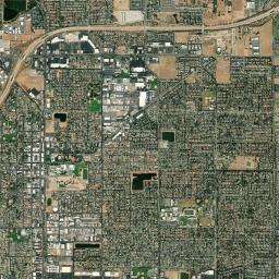 Clovis High Resolution Satellite Map