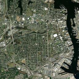 Portsmouth, Virginia map(satellite map)