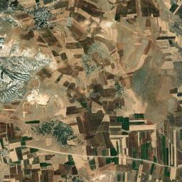 Polateli İlçesi High Resolution Satellite Map