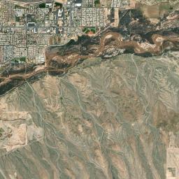 Mesquite High Resolution Satellite Map