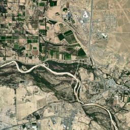 Shiprock High Resolution Satellite Map