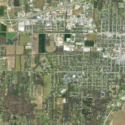 Dexter High Resolution Satellite Map