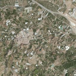 Benamocarra High Resolution Satellite Map