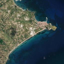 Koróni High Resolution Satellite Map