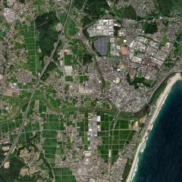 Kitaibaraki High Resolution Satellite Map