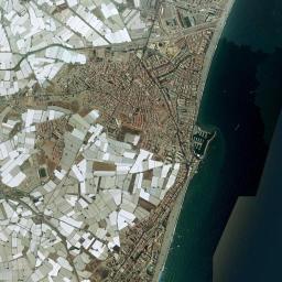 Roquetas de Mar High Resolution Satellite Map