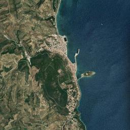 Gýtheio High Resolution Satellite Map