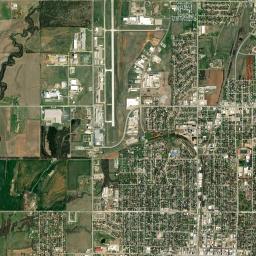 Ponca City High Resolution Satellite Map