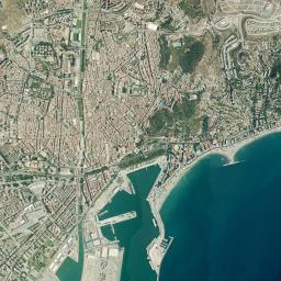 Málaga High Resolution Satellite Map