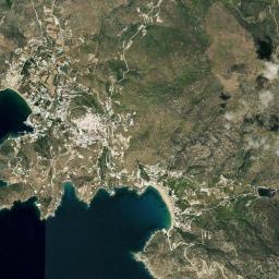 Íos High Resolution Satellite Map