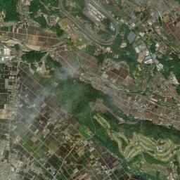 Sakura-shi High Resolution Satellite Map