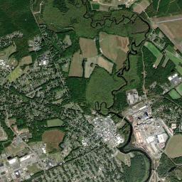 City of Franklin High Resolution Satellite Map