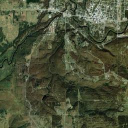Pawhuska High Resolution Satellite Map