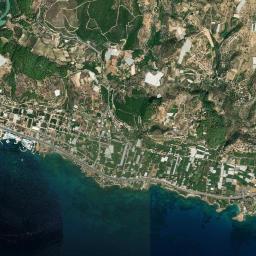 Okurcalar High Resolution Satellite Map