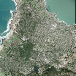 Pacific Grove High Resolution Satellite Map