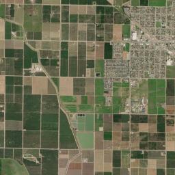 Orange Cove High Resolution Satellite Map