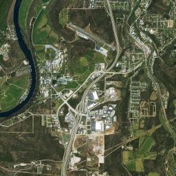 Hollister High Resolution Satellite Map