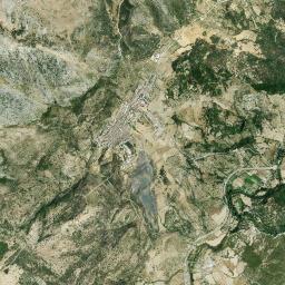 Cortes de la Frontera High Resolution Satellite Map