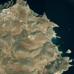 Folégandros High Resolution Satellite Map