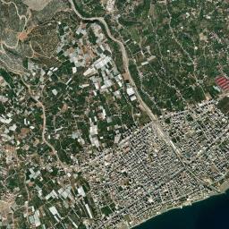 Erdemli High Resolution Satellite Map