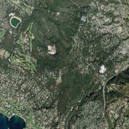 Del Monte Forest High Resolution Satellite Map