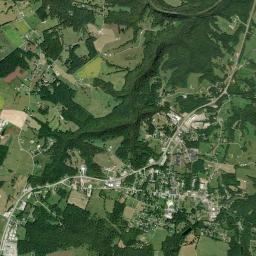 Byrdstown High Resolution Satellite Map