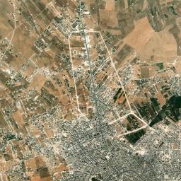 Manbij High Resolution Satellite Map