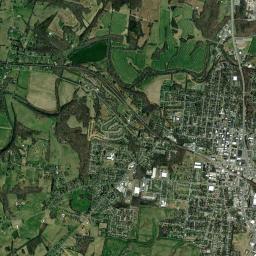 Springfield High Resolution Satellite Map