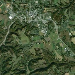 Lafayette High Resolution Satellite Map