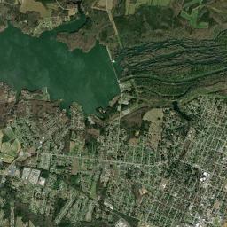 Roanoke Rapids High Resolution Satellite Map