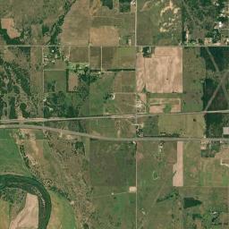 Woodward County High Resolution Satellite Map