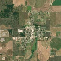 Mooreland High Resolution Satellite Map